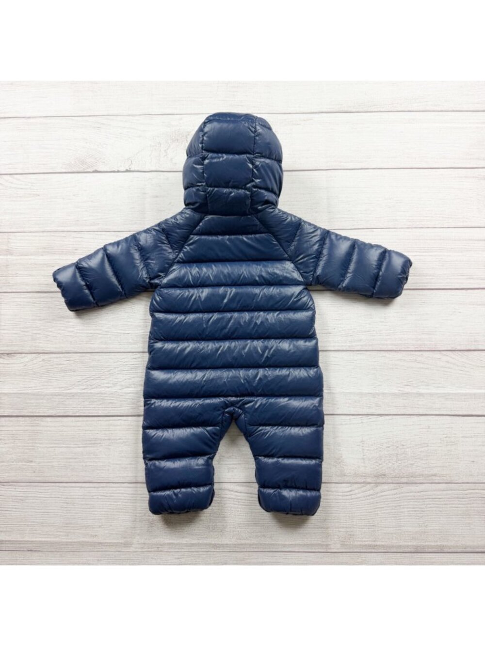 Patagonia Kids Infant Hi-Loft Down Sweater Bunting Suit Hooded Insulated Puffer - Picture 7 of 7